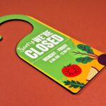 Open/Closed Door Handle Hanger