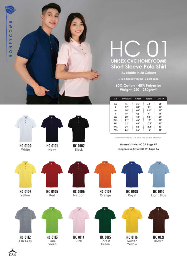 Honeycomb Polo Shirt